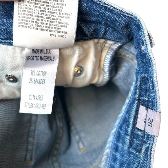 Citizens of Humanity Rocket Crop High Rise Ripped Skinny Jeans - Picture 12 of 15